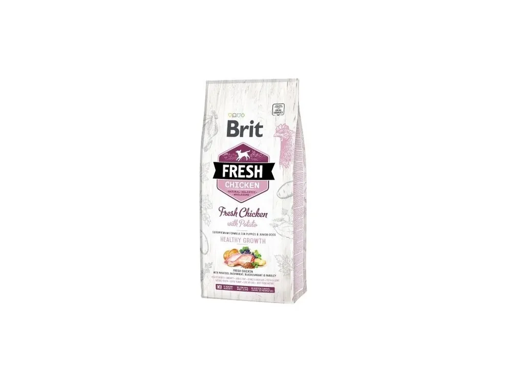 Brit Dog Fresh Chicken&Potato Puppy Healthy Growth 2,5 kg Vrácení Zdarma