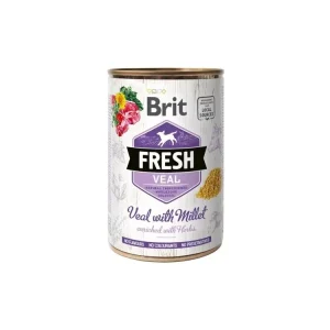 Brit Dog Fresh konzerva Veal with Millet 400g Akční Nabídka