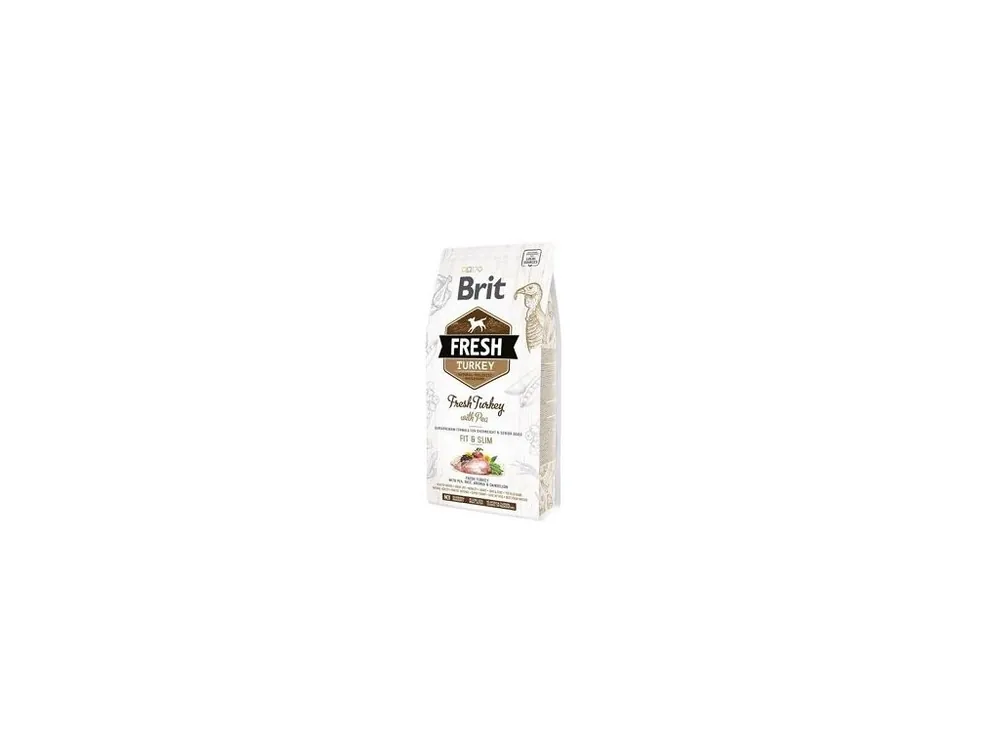 Výprodej Brit Dog Fresh Turkey & Pea Light Fit & Slim 12kg