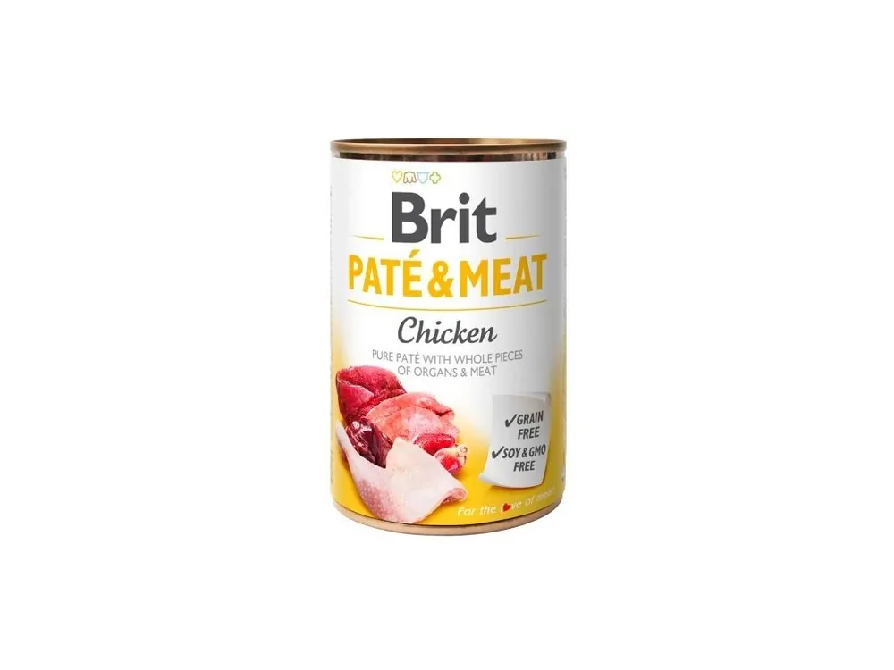 Koupit Online Brit Dog konz Paté & Meat Chicken 800g