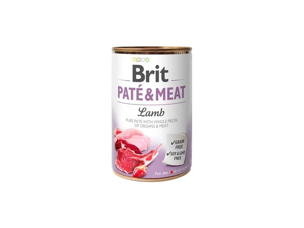 Brit Dog konz Paté & Meat Lamb 800g Časově Omezené