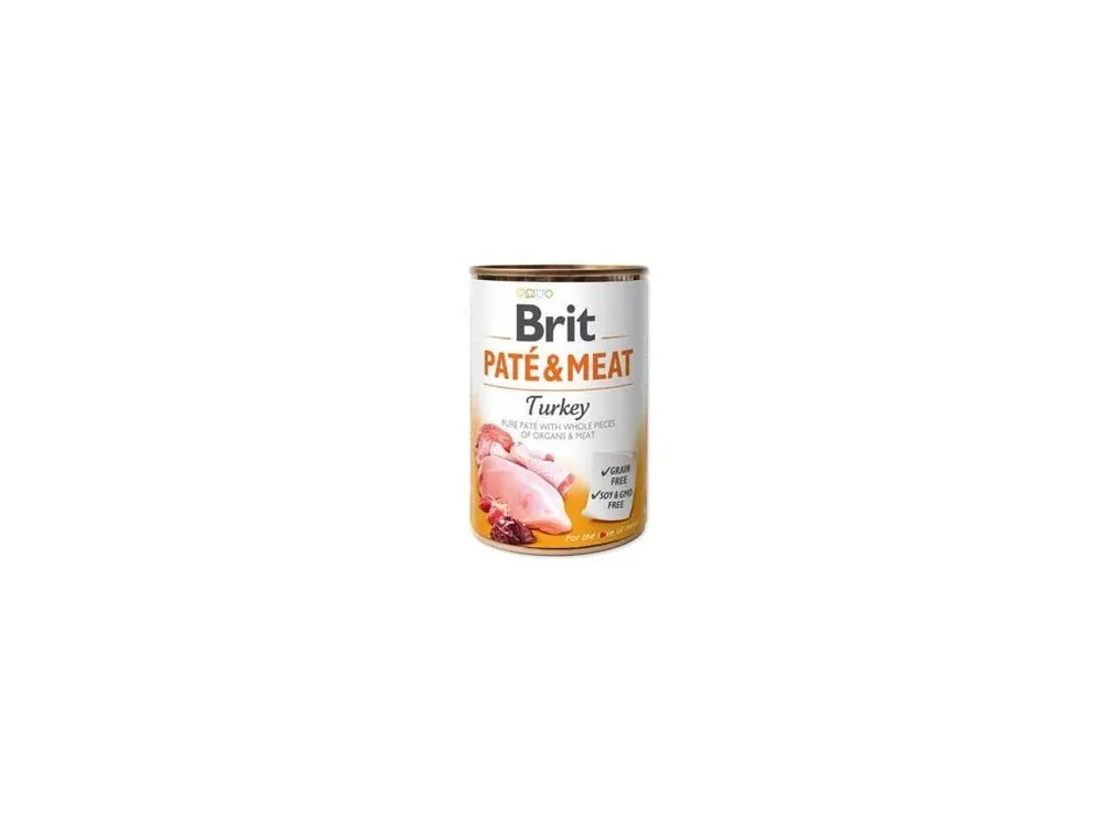 Přímo Od Výrobce Brit Dog konz Paté & Meat Turkey 800g