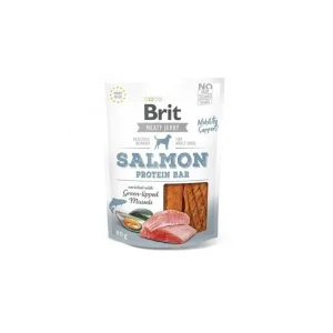 Brit Jerky Salmon Protein Bar 80g Přímo Od Výrobce
