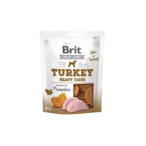 Brit Jerky Turkey Meaty Coins 200g Akce
