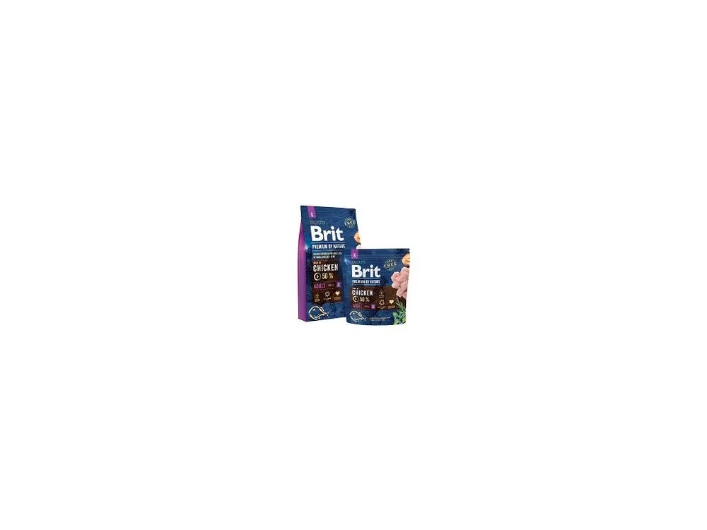 Aktuální Brit Premium Dog by Nature Adult S 3kg