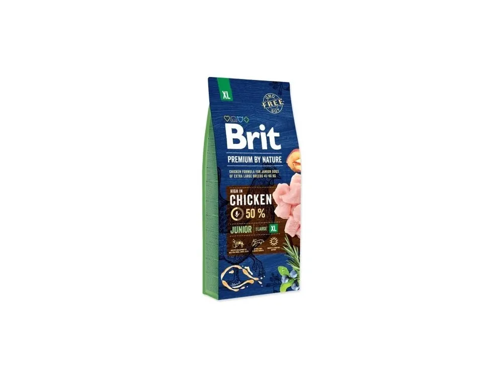 Brit Premium Dog by Nature Junior XL 15kg Sezónní Sleva