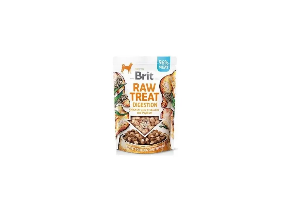Brit Raw Treat Digestion, Chicken 40g Akce