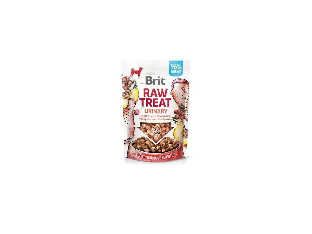 Brit Raw Treat Urinary, Turkey 40g Sleva