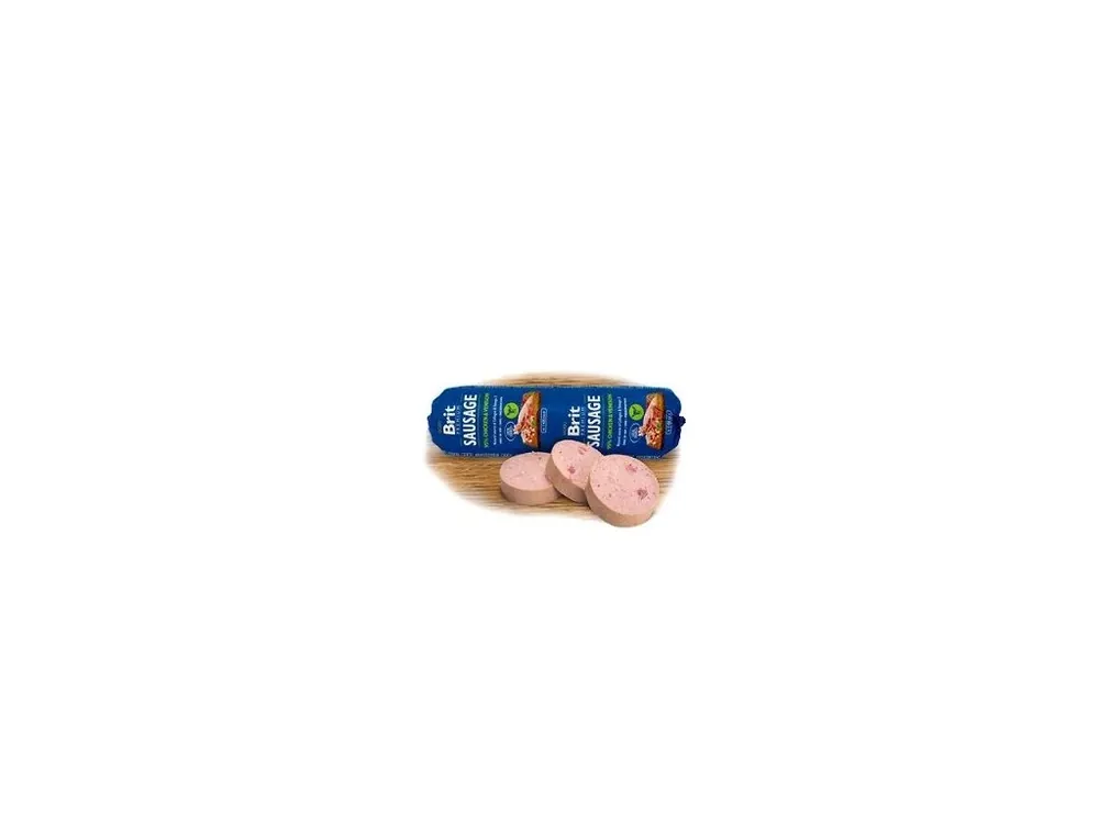 Výprodej Brit Sausage Chicken & Venison 800g
