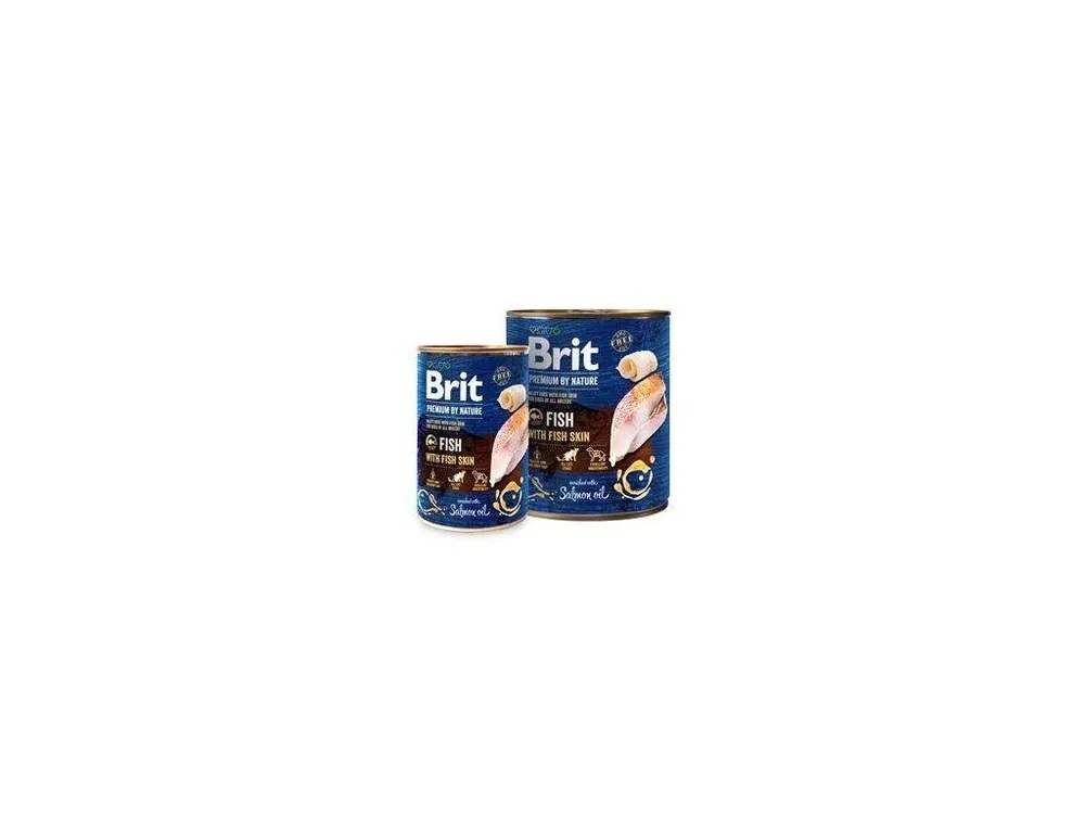 Brit Premium Dog by Nature konz Fish & Fish Skin 400g Cenová Bomba
