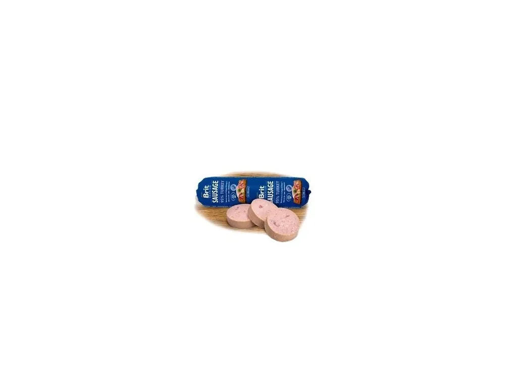 Cenově Výhodný Brit Sausage Turkey 800g