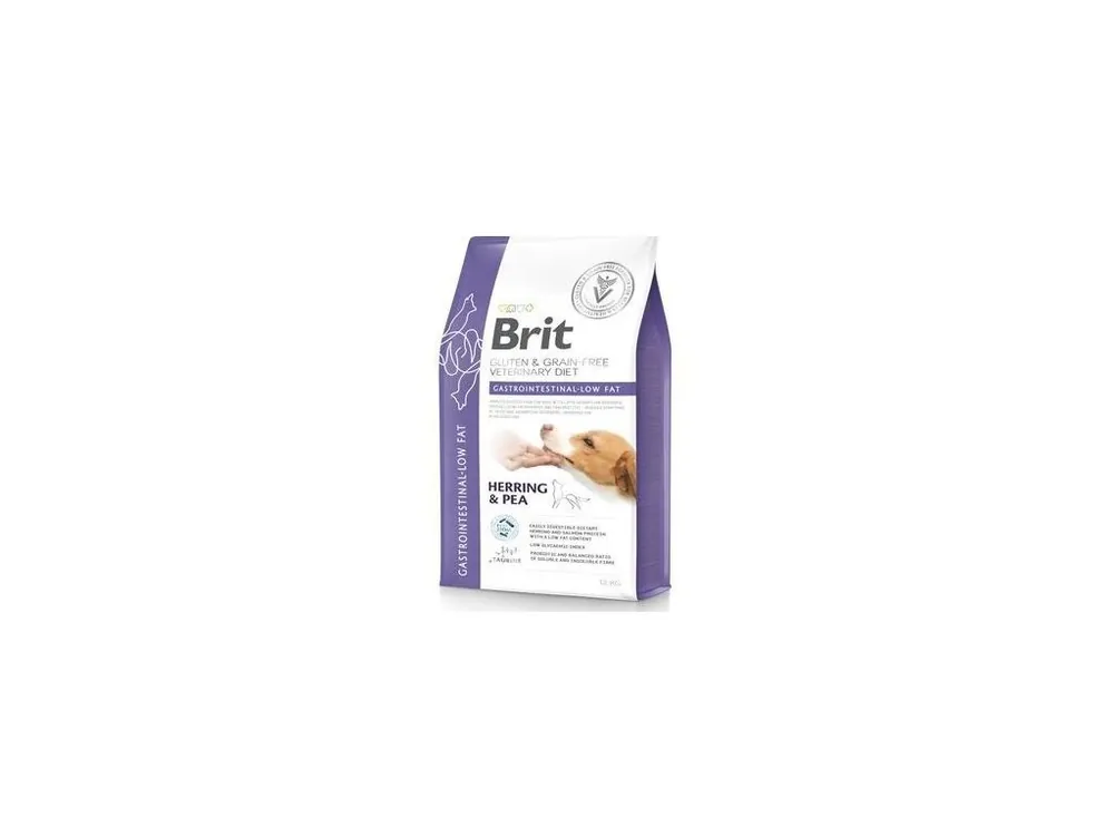Brit VD Dog GF Gastrointestinal-Low fat 2kg Omezená Nabídka