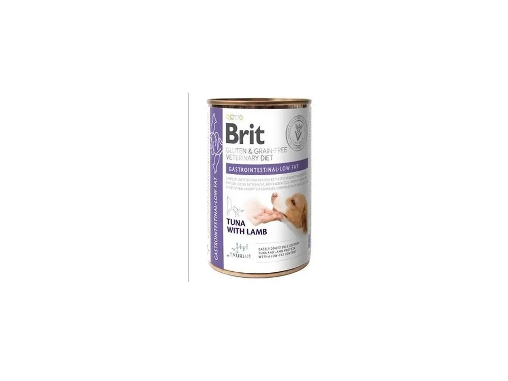 Brit VD Dog GF konz. Gastrointestinal Low Fat 400g Objednat Nyní