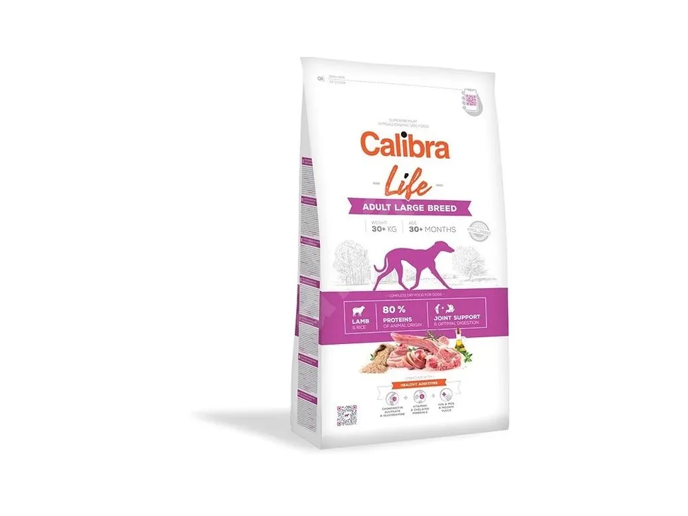 Rychlé Dodání Calibra Dog Life Adult Large Breed Lamb 12 kg