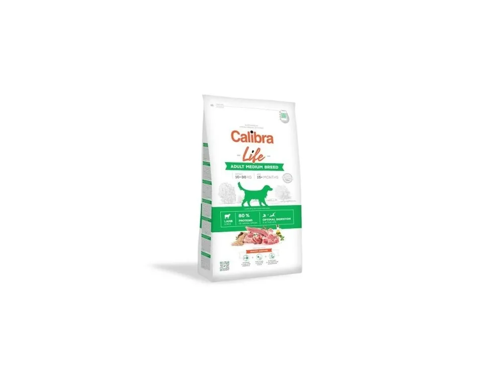 Cenový Hit Calibra Dog Life Adult Medium Breed Lamb 2,5 kg