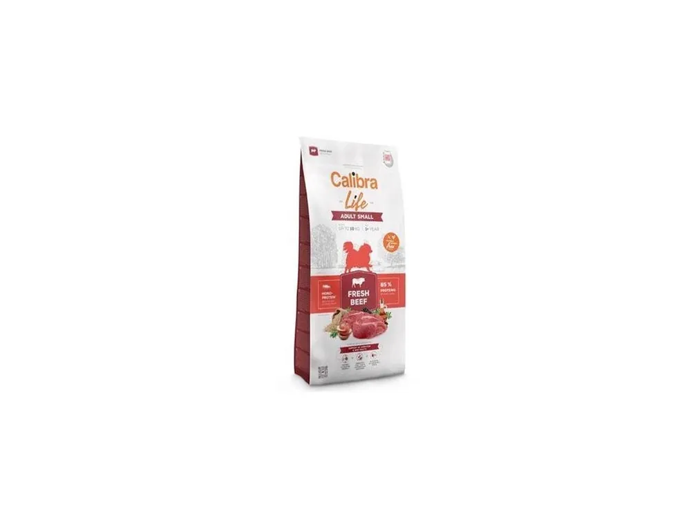 Speciální Cena Calibra Dog Life Adult Small Fresh Beef 1,5kg