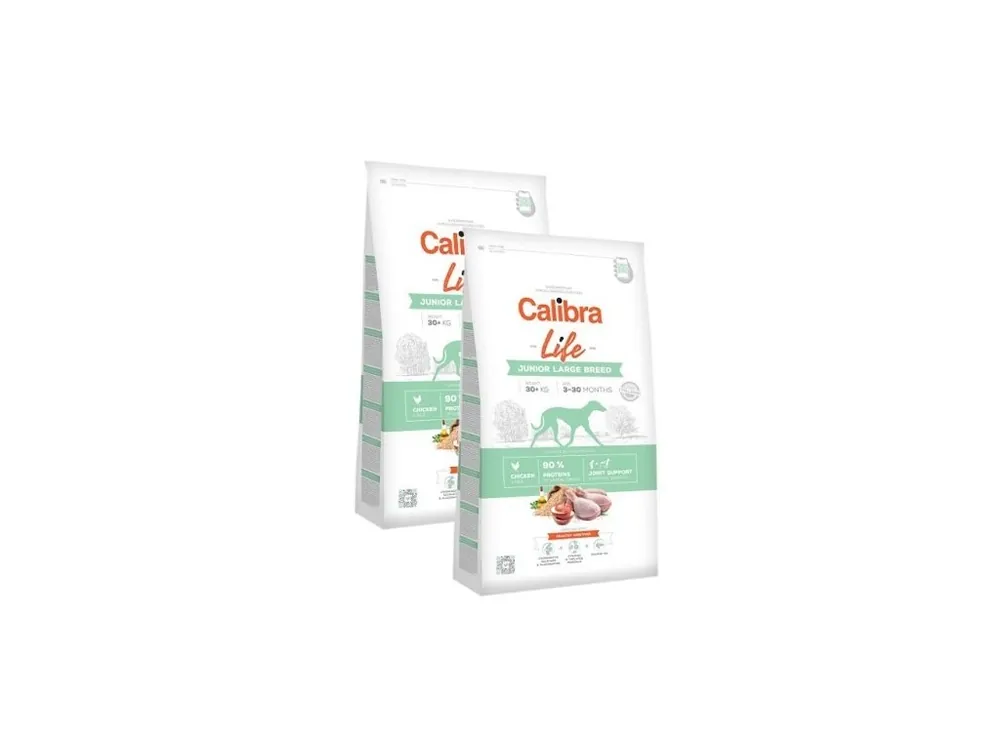 Finální Výprodej Calibra Dog Life Junior Large Breed Chicken 2x12 kg