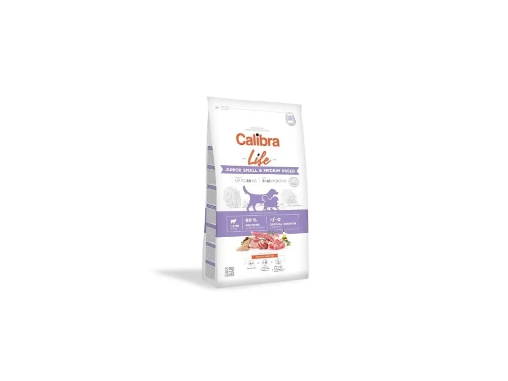 Calibra Dog Life Junior Small & Medium Lamb 2,5 kg Objednat Nyní