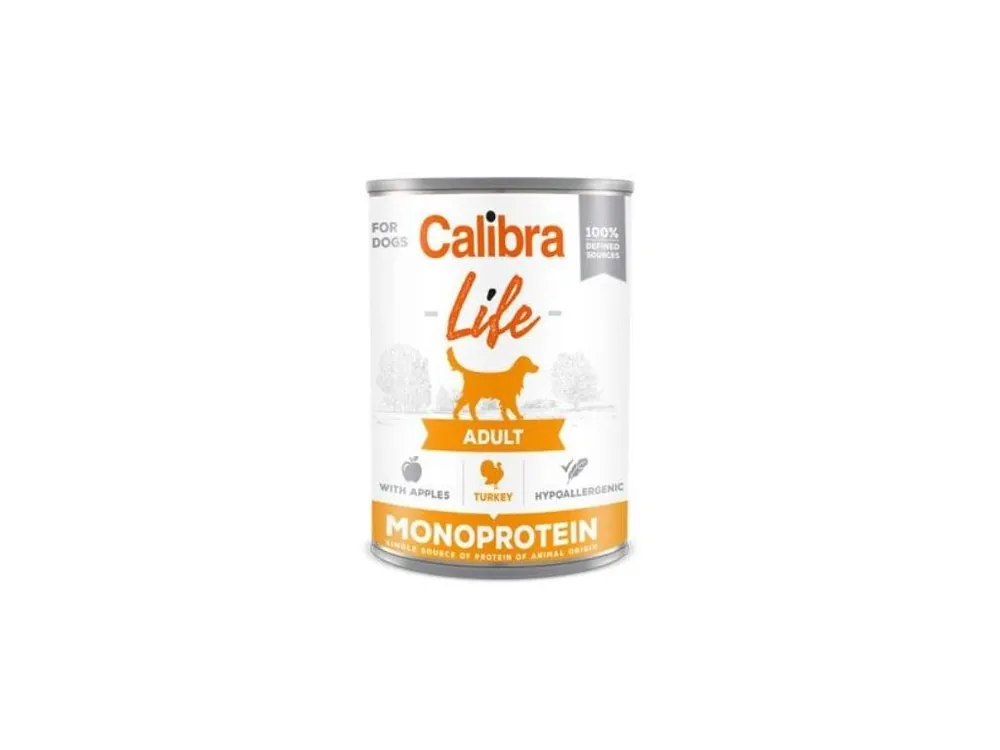 Ihned K Objednání Calibra Dog Life konz. Adult Turkey with apples 400g