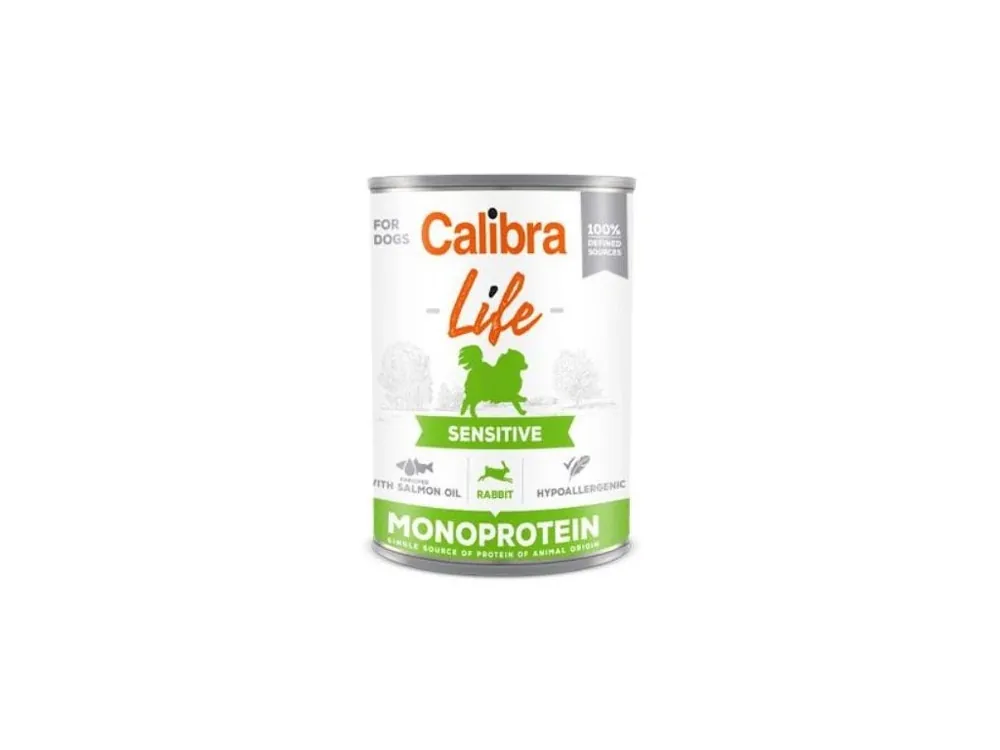 Objednat Nyní Calibra Dog Life konz. Sensitive Rabbit 400g