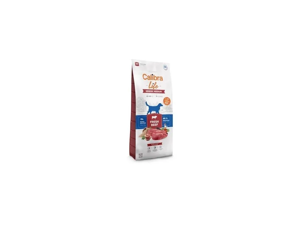 Calibra Dog Life Senior Medium Fresh Beef 12kg Cenově Výhodný