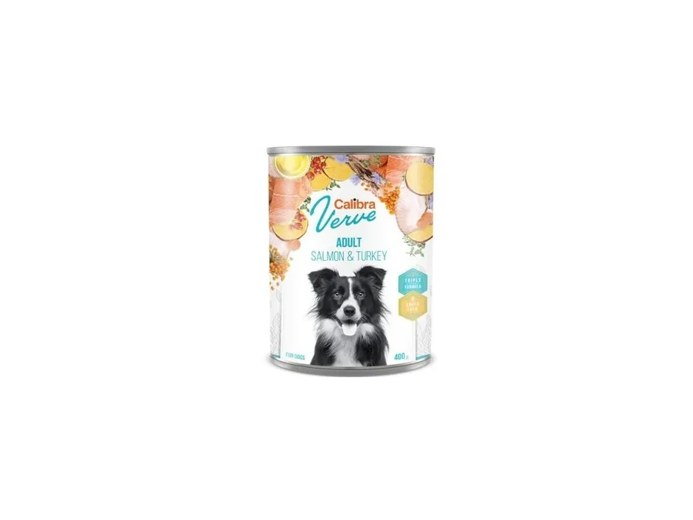 Calibra Dog Verve konz. GF Adult Salmon & Turkey 400 g Odeslání Ihned