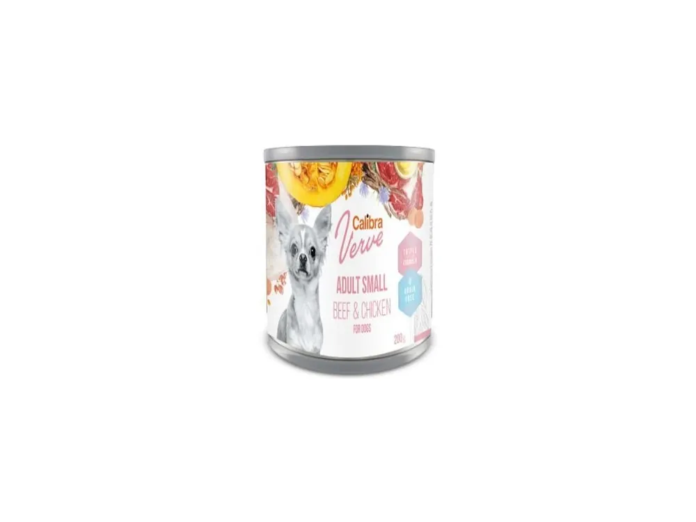 Calibra Dog Verve konz. GF Adult Small Beef & Chi 200g Vrácení Zdarma