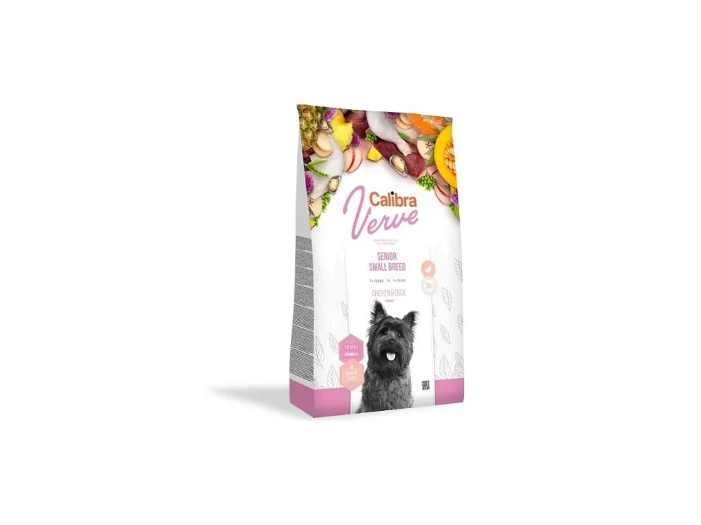 Calibra Dog Verve GF Senior Small Chicken & Duck 6kg expirace 18.02.2025 Horká Nabídka
