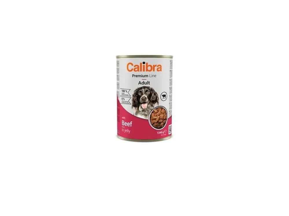 Calibra Dog Premium konz. with Beef 1240g Hit Sezóny