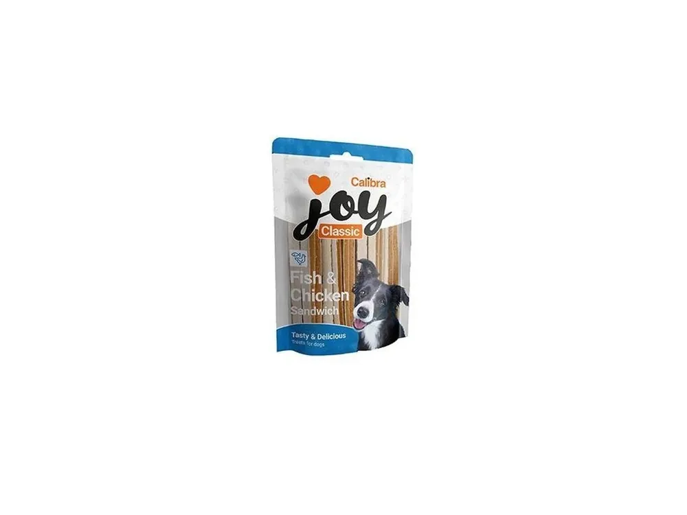 Pouze Dnes Calibra Joy Dog Classic Fish&Chicken Sandwich 500g NEW