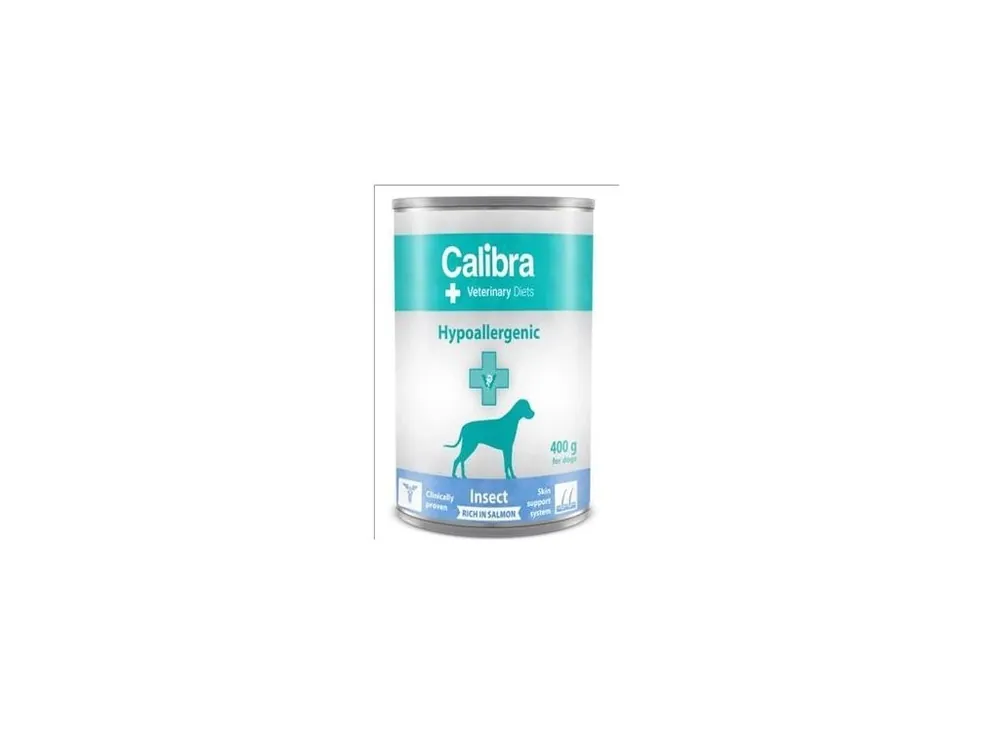 Calibra VD Dog konz. Hypoallergen. Insect&Salmon 400g Bezpečná Platba