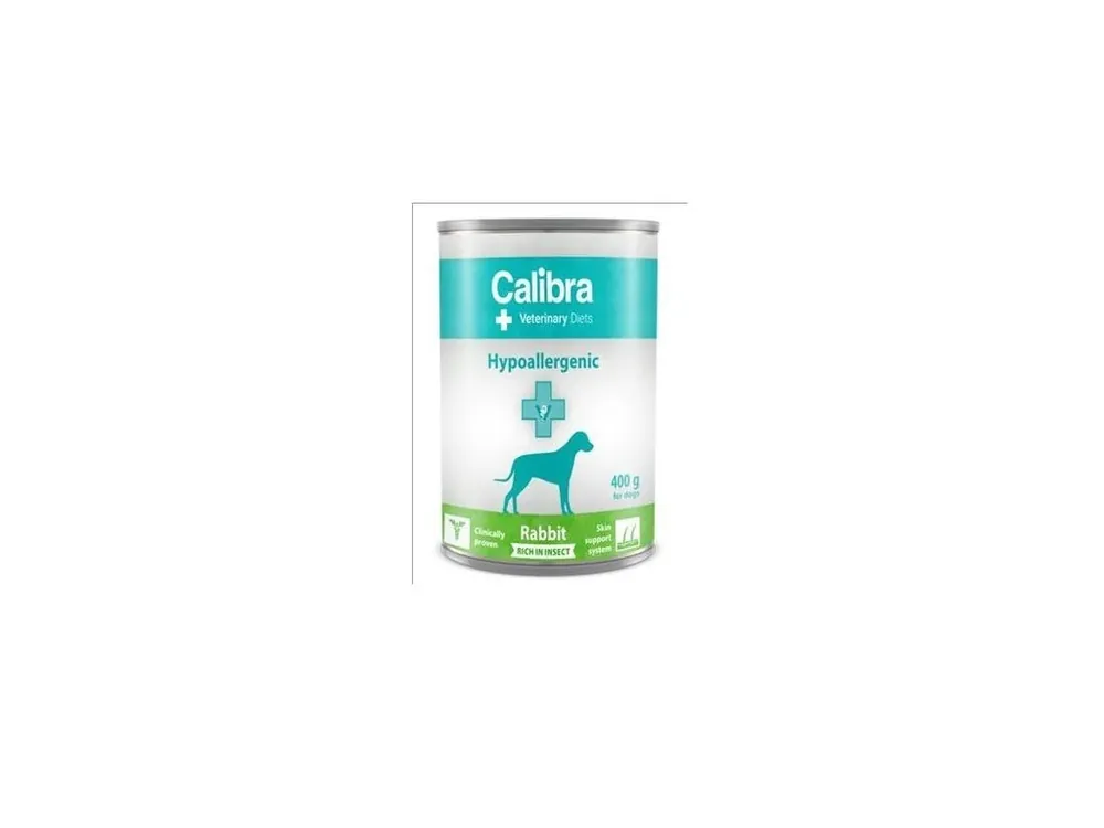 Calibra VD Dog konz. Hypoallergen. Rabbit&Insect 400g Hit Sezóny
