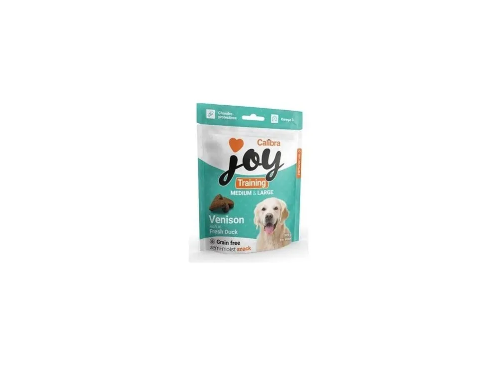 Calibra Joy Dog Training M&L Venison&Duck 300g Koupit Online