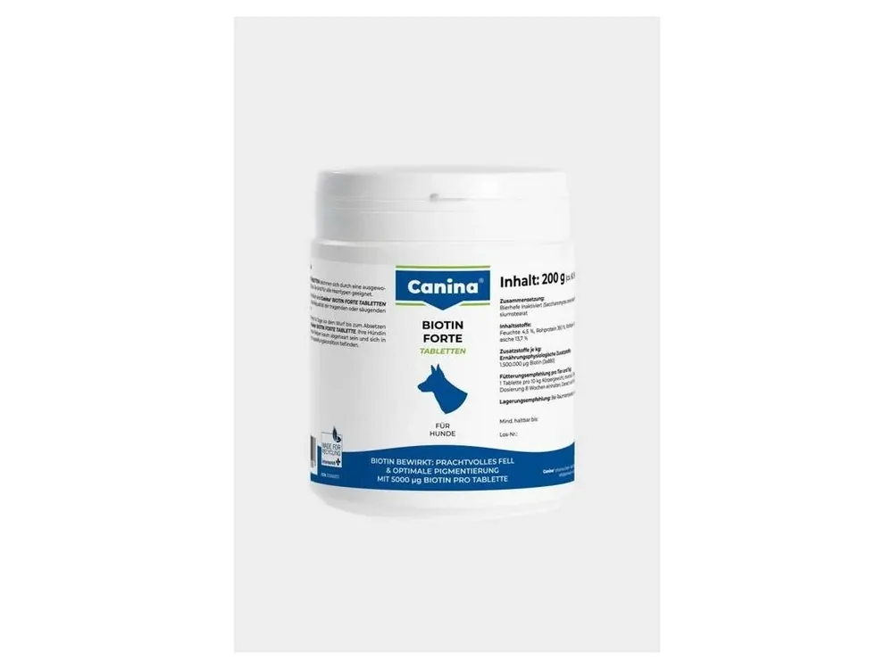 Canina Biotin Forte 60 tbl Víkendová Akce