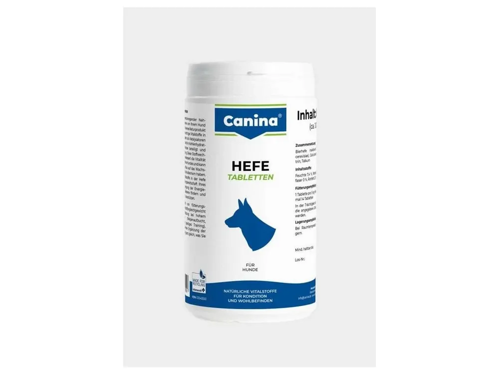Canina Enzym Hefe 800g tbl. Zlevněný