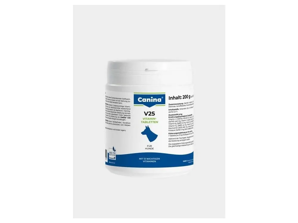 Omezená Nabídka Canina V25 Vitamin Tabs 200 g
