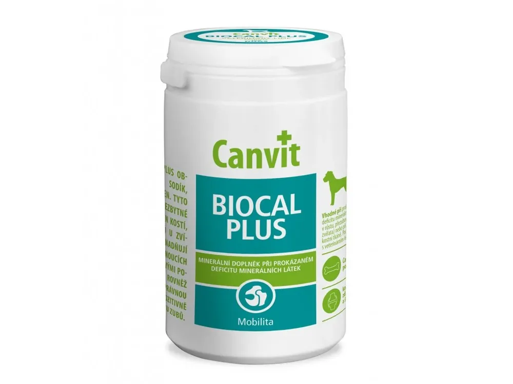 Výprodej Canvit Biocal Plus 1000g (1000tbl)