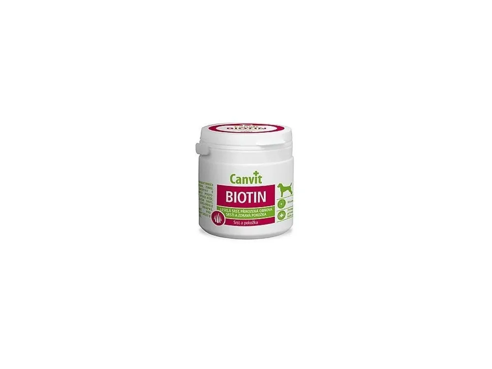 Canvit Biotin pro psy 100g new Dokud Zásoby Vydrží