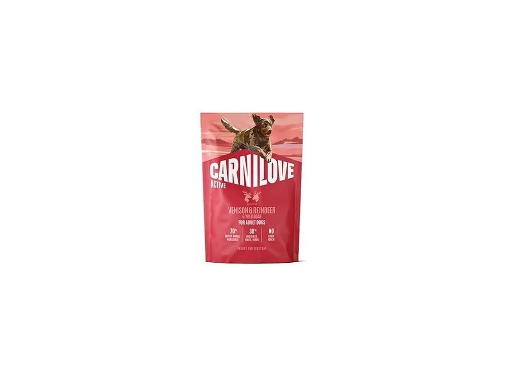 Carnilove Dog Active Dry Venison Adult AB 1,5kg Vysoce Kvalitní