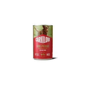 Carnilove Dog Can Paté Duck&Pheasant 400g Omezená Nabídka