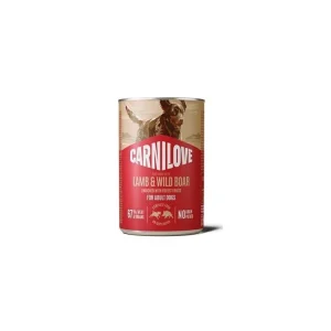Carnilove Dog Can Paté Lamb&Wild Boar 400g Výhodná Nabídka