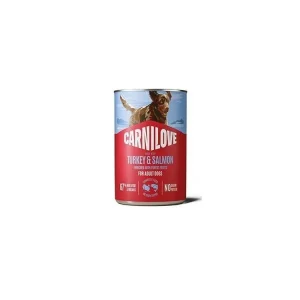 Carnilove Dog Can paté Turkey&Salmon 400g Finální Výprodej