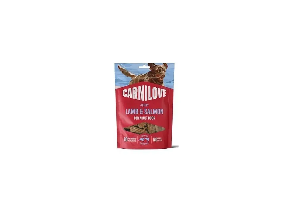 Levný Carnilove Dog Jerky Lamb&Salmon 100g