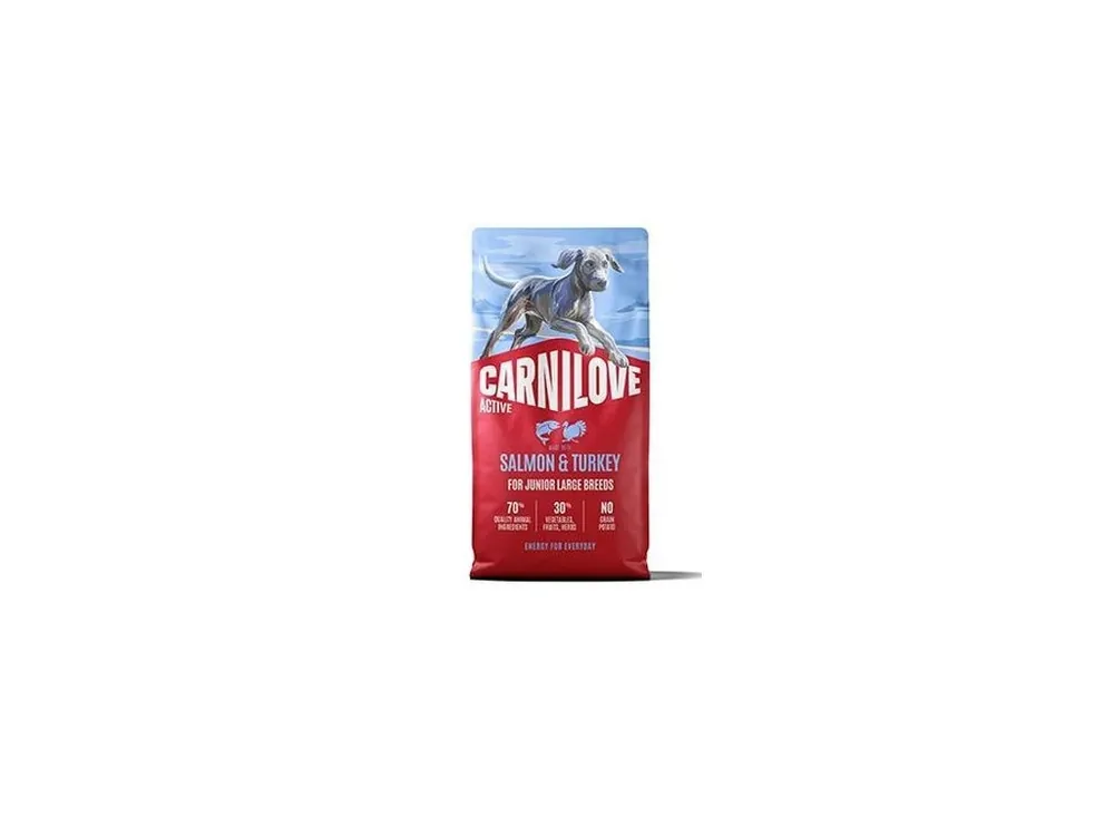 Carnilove Dog Active Dry Salmon&Turkey Junior LB 12kg Originální