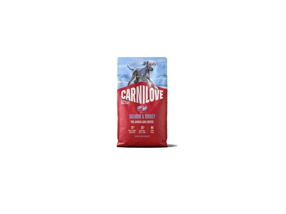 Jen Po Omezenou Doba Carnilove Dog Active Dry Salmon&Turkey Junior LB 4kg