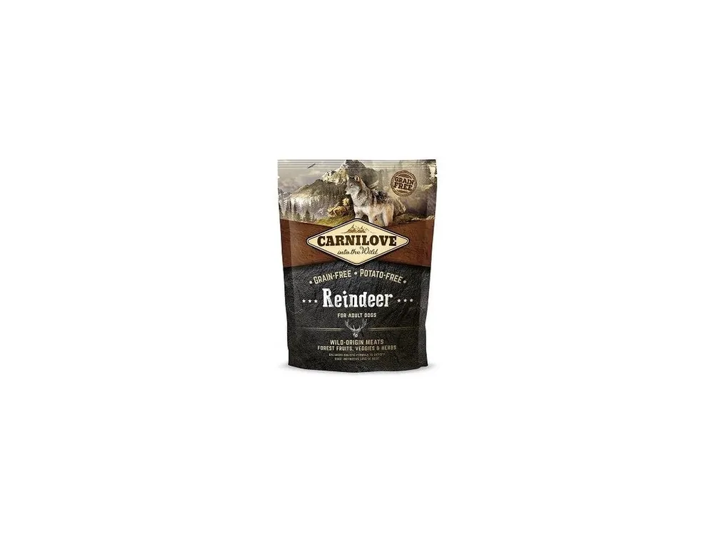 Koupit Online Carnilove Dog Reindeer for Adult 1,5kg