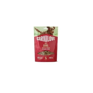 Značkový Carnilove Dog Soft Snack Quail+Oregano 200g