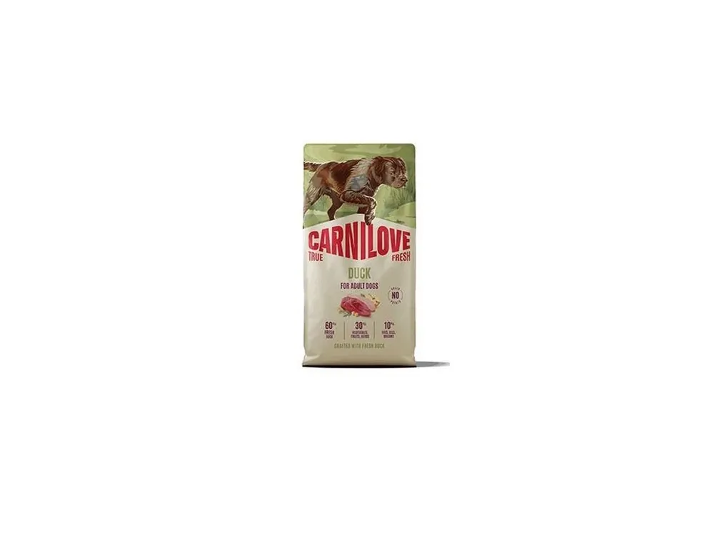 Carnilove Dog True Fresh Dry Duck Adult All Breeds 4kg Top Prodej