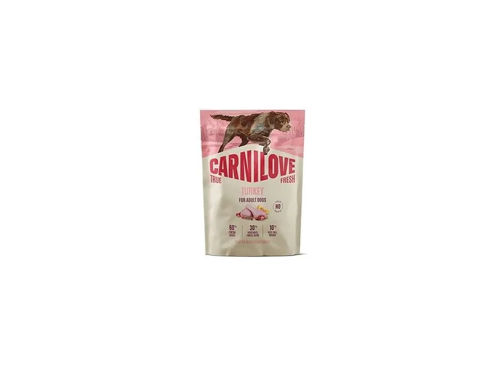 Přímo Od Výrobce Carnilove Dog True Fresh Dry Turkey Adult All Breed 1,5kg