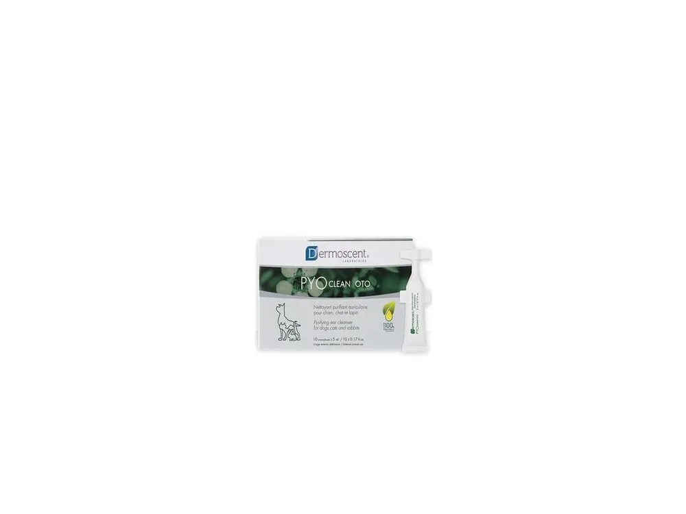 Dermoscent PYO clean Oto pes, kočka, králíci 10x5ml Akční Nabídka